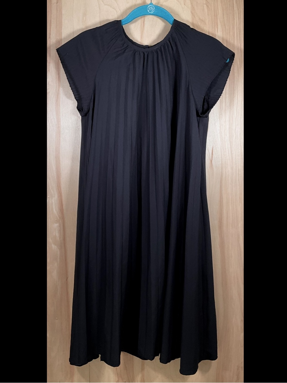 SHEIN Accordian Pleated Swing Dress - EUC